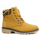 LADIES FASHION HIKING BOOTS WOMENS ANKLE DESERT TRAIL COMBAT WALKING LACE SHOES